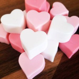 Homemade Shea Butter Heart Soap Bundle